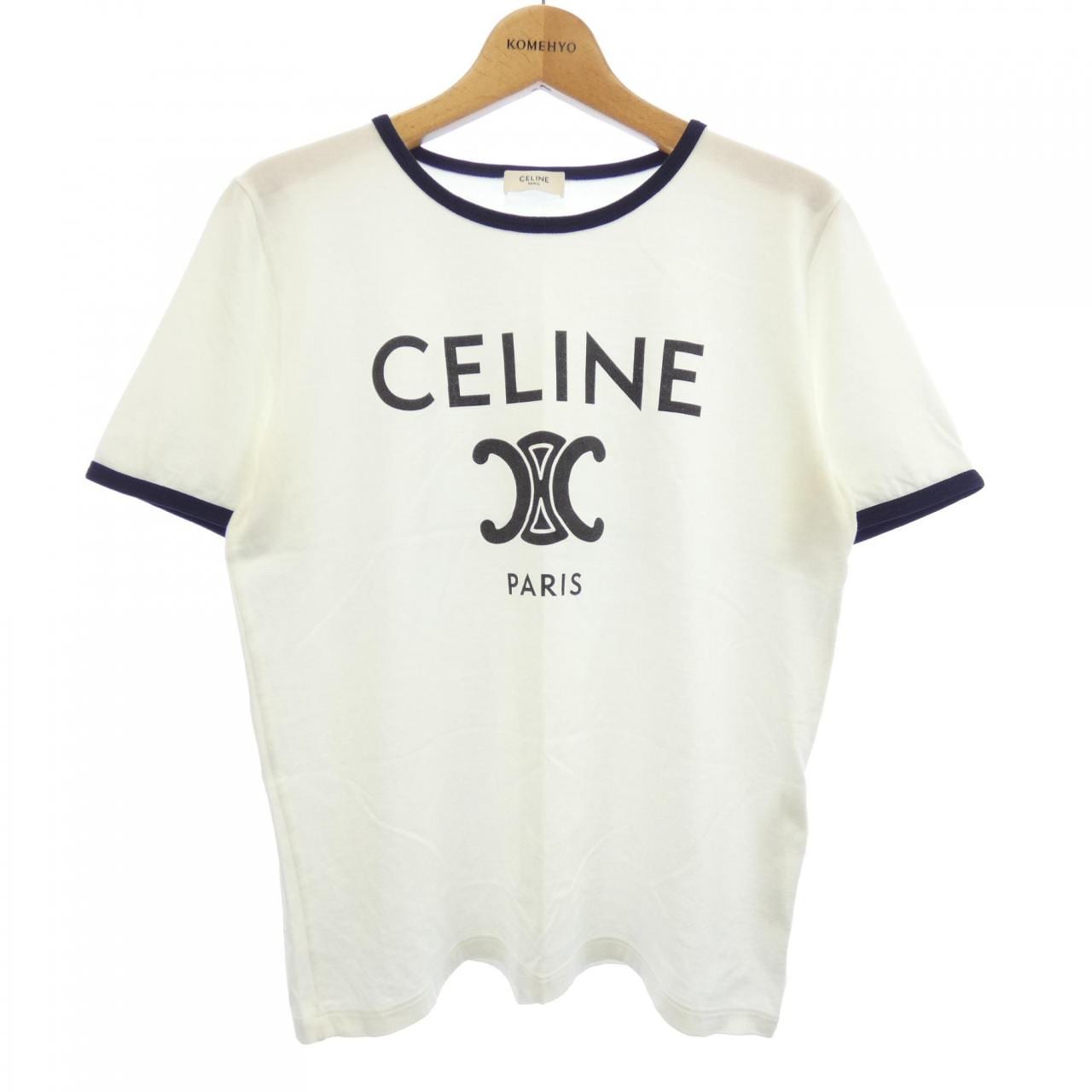 セリーヌ CELINE CELINE PARIS Tシャツ　トリオンフ TRIOMPHE 2X872671Q Tシャツ