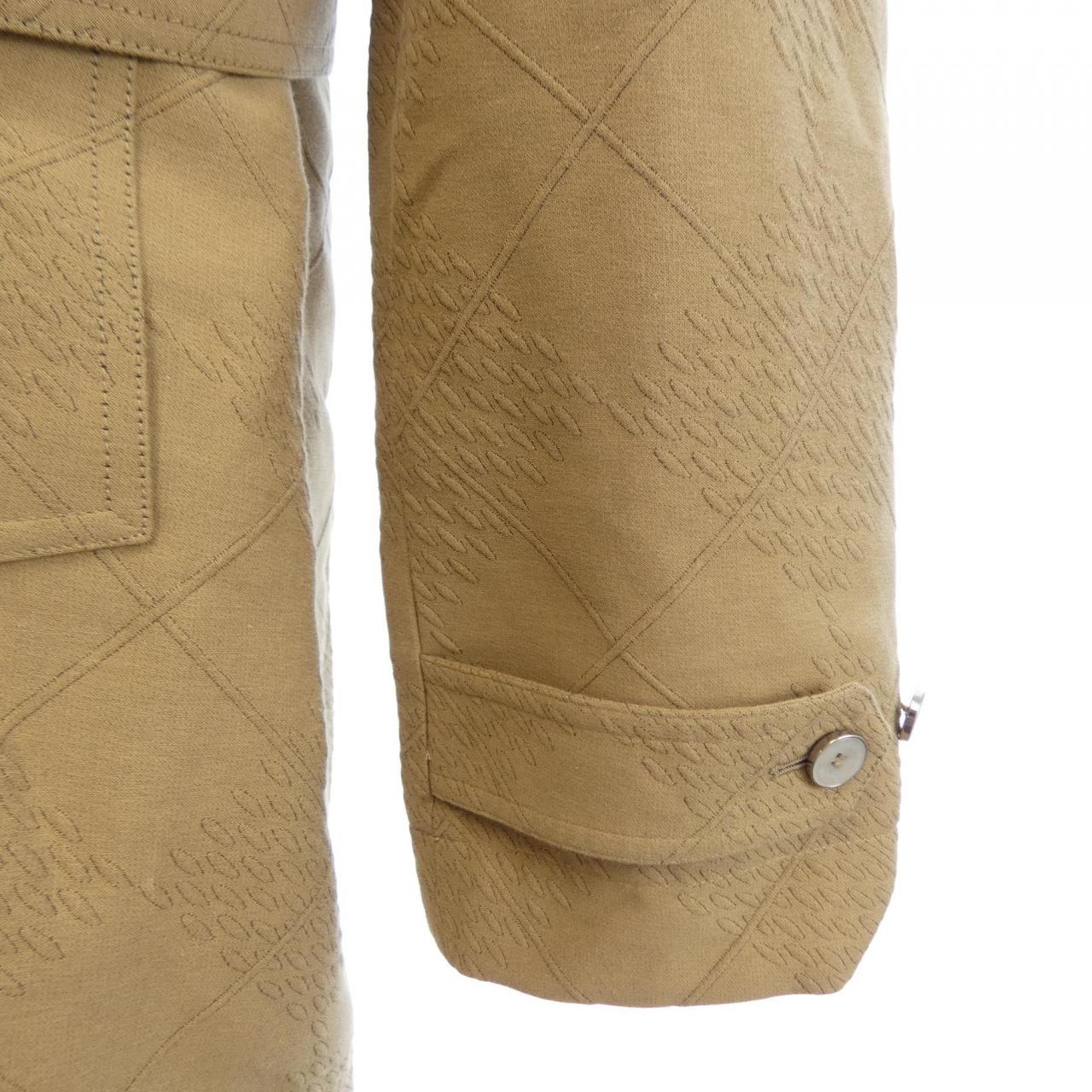 ルイヴィトン LOUIS VUITTON コットンシルクブレンドトレンチ HSK02EQCW トレンチコート