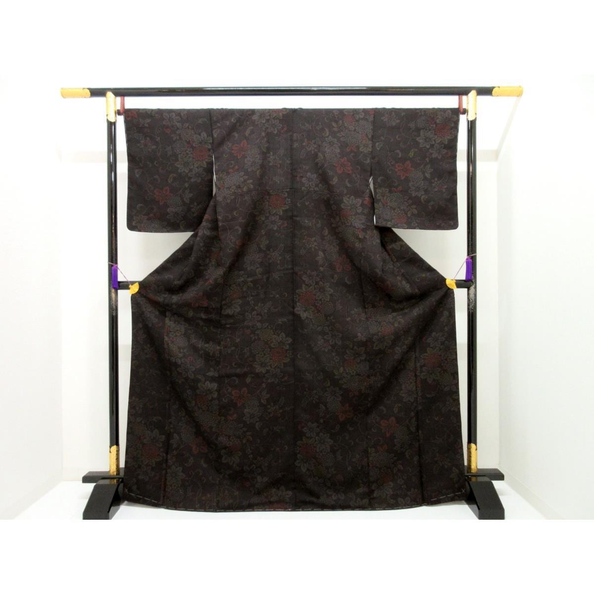 【未使用品】紬　染紬