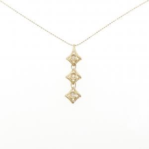 K18YG ダイヤモンド ネックレス 0.1CT