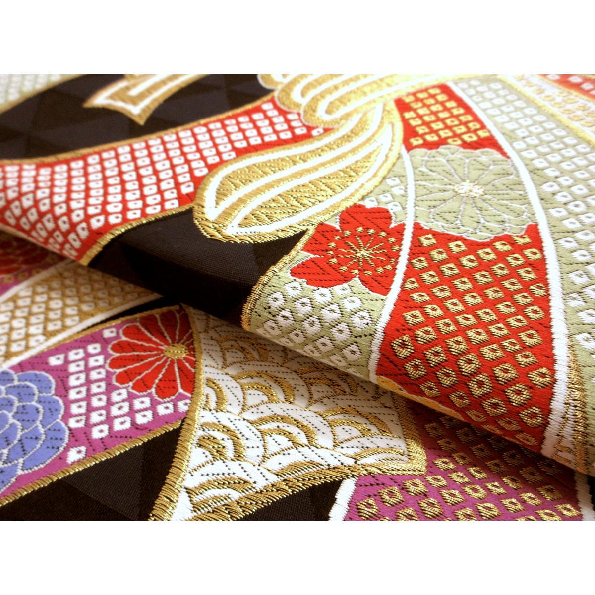 袋帯　芯なし仕立