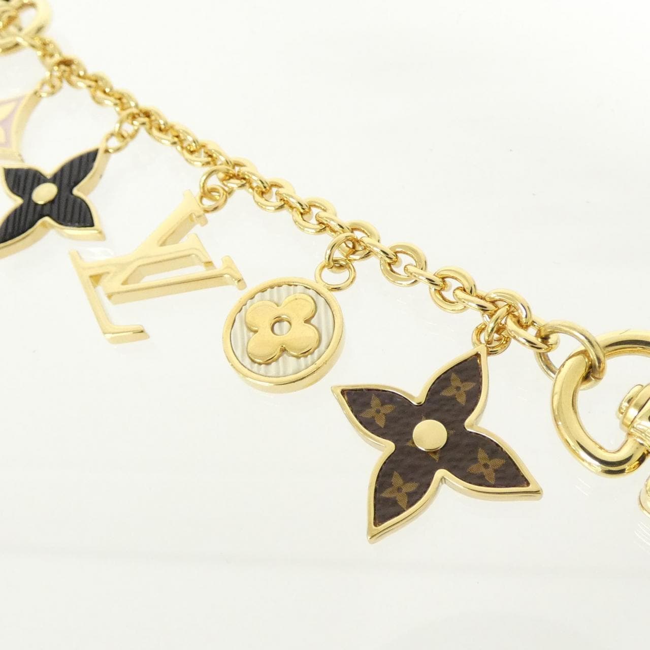 LOUIS VUITTON Bag Charm Chain Spring Street M01188 Qeelin