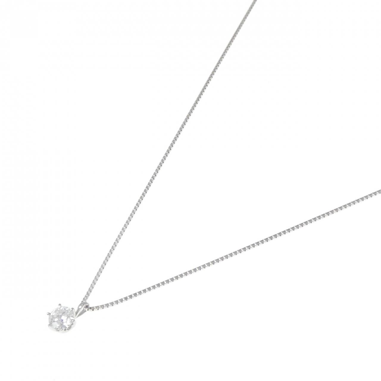 [BRAND NEW] PT Diamond Necklace 0.312CT D SI1 VG
