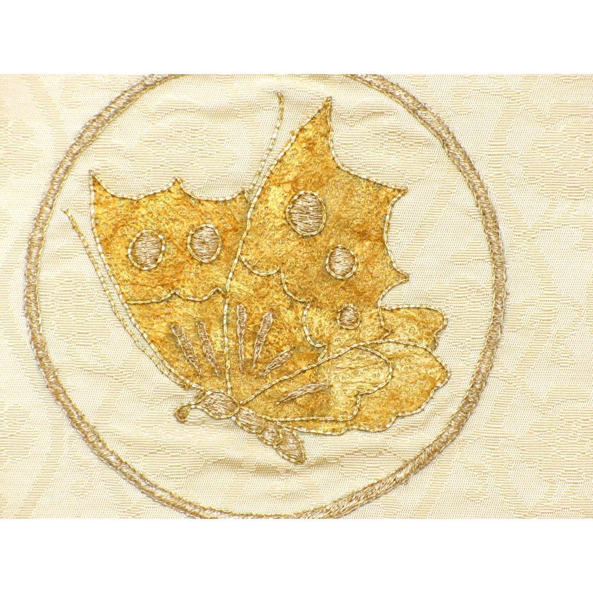 名古屋帯　刺繍加工