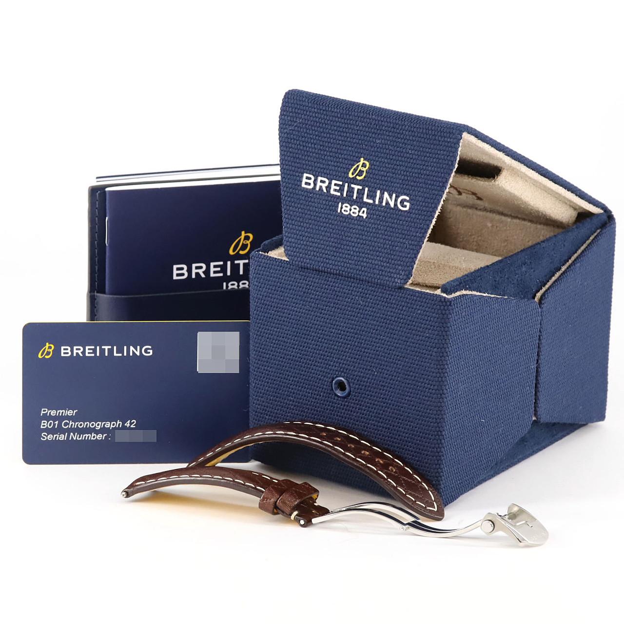 ブライトリング プレミエB01クロノグラフ42･ベントレーセンテナリー LIMITED AB0118/AB01181A1Q1X2 SS 自動巻