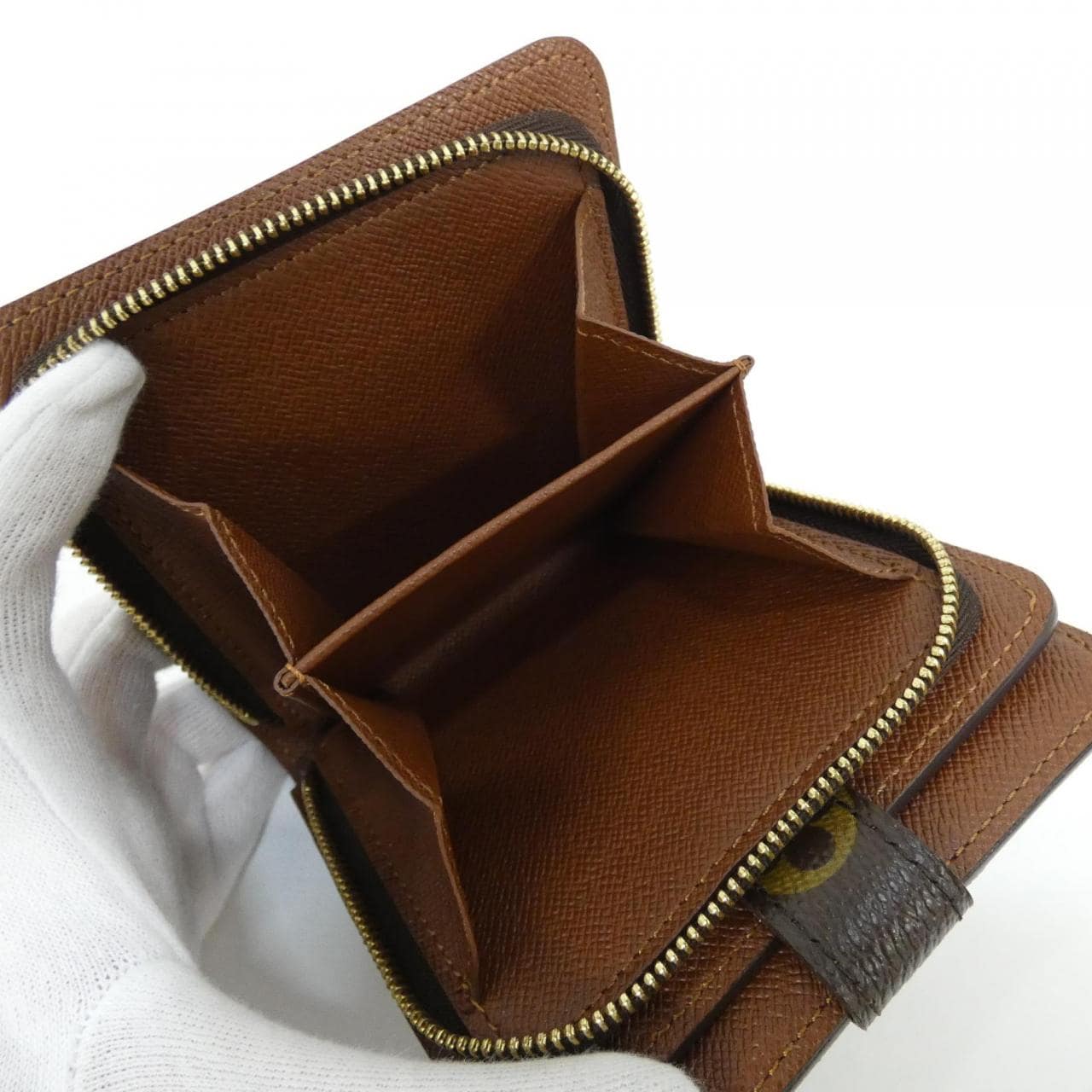 ルイヴィトン モノグラム コンパクト ジップ M61667 財布