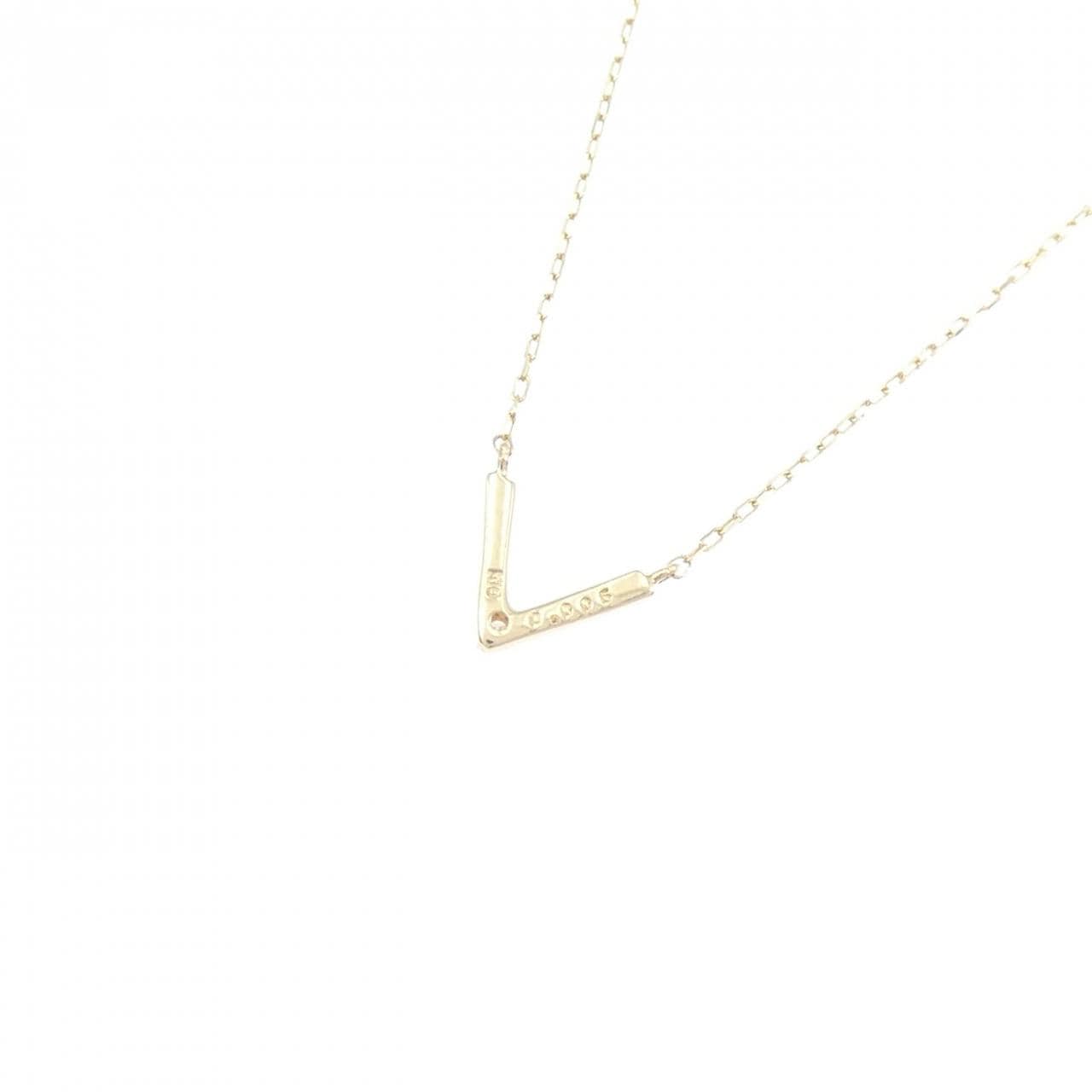 K10YG ダイヤモンド ネックレス 0.005CT