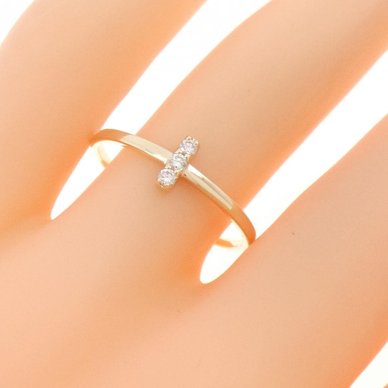 K10YG ダイヤモンド リング