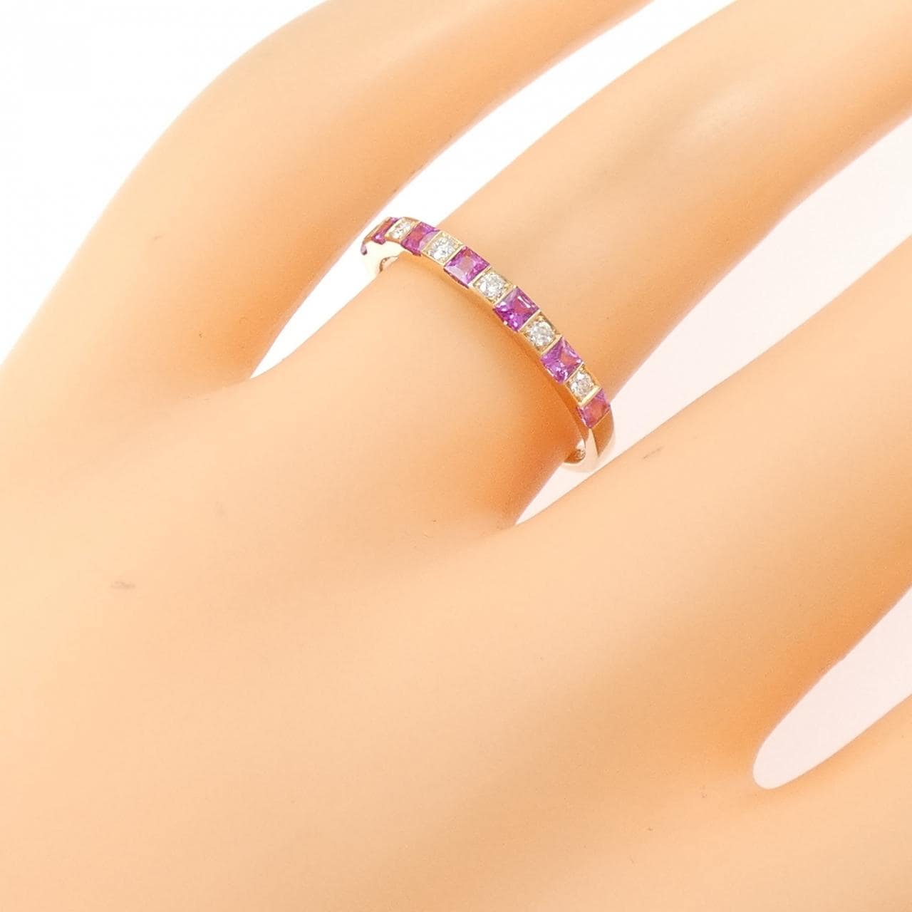 ジュネ サファイヤ リング 0.30CT