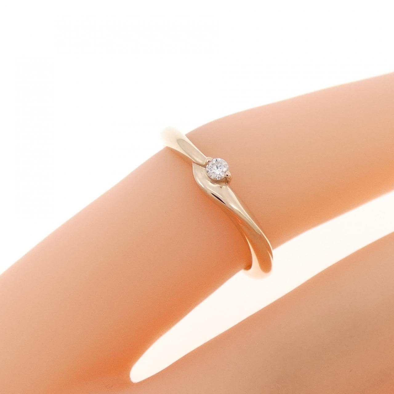 スタージュエリー ダイヤモンド ピンキーリング 0.02CT