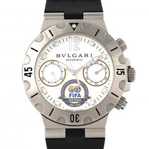 【ノーメンテナンス還元価格】ブルガリ スクーバクロノ･FIFA100YEARS LIMITED SCB38S SS 自動巻