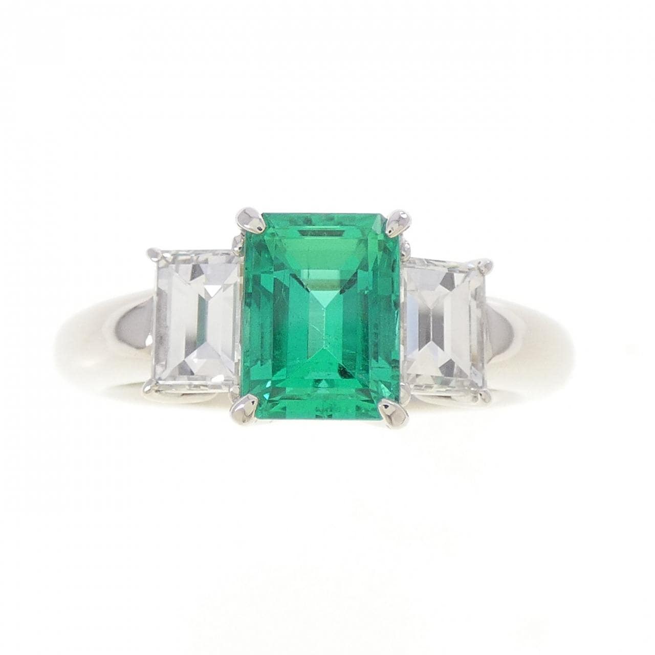 PT900 エメラルド リング 1.25CT コロンビア産