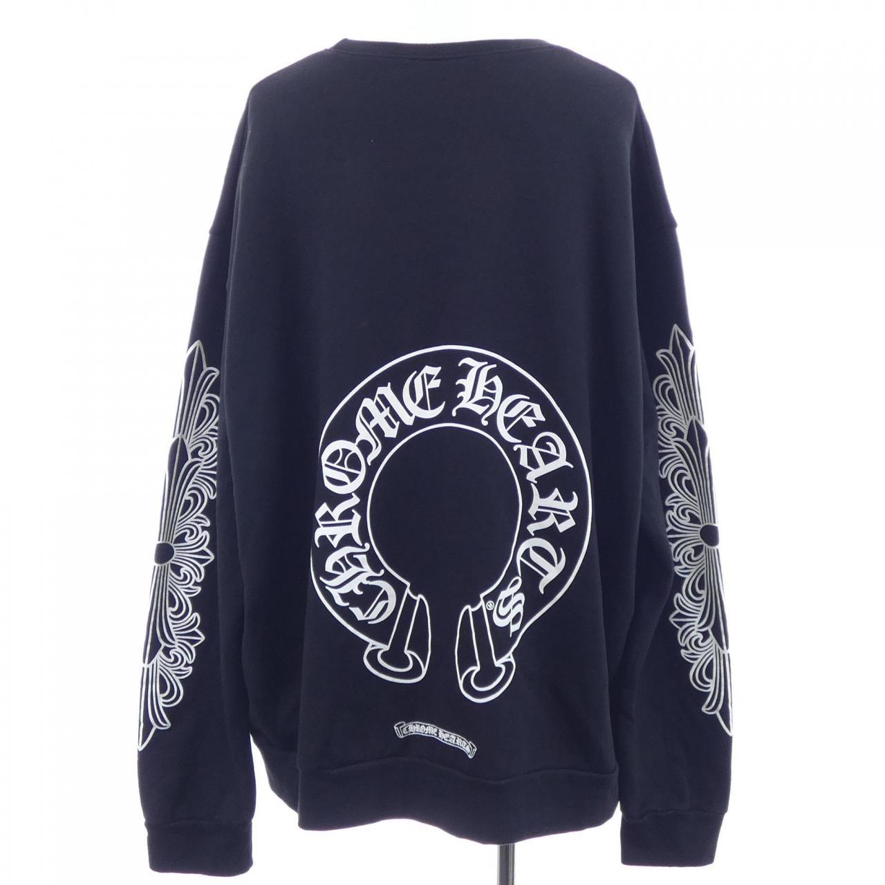 クロムハーツ CHROME HEARTS ホースシュー HORSE SHOE フローラルクロス 408196533******695 スウェット