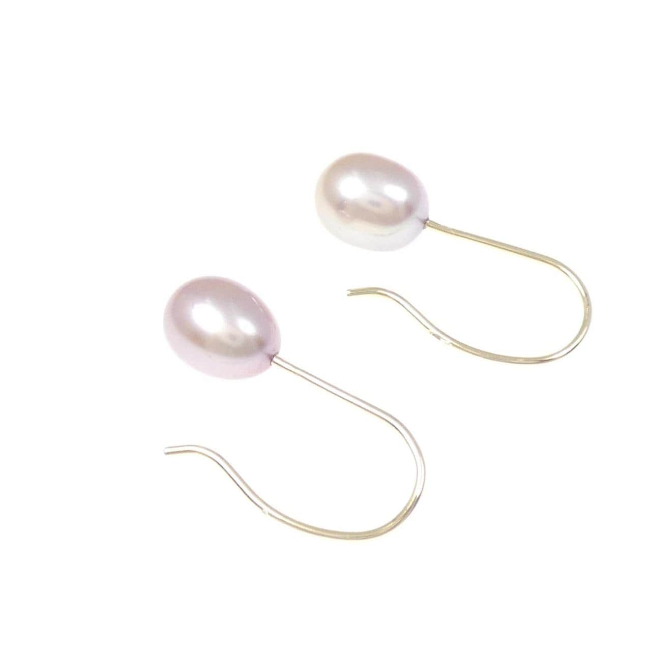K18YG淡水珍珠耳釘