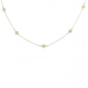K18YG ダイヤモンド ネックレス 0.04CT