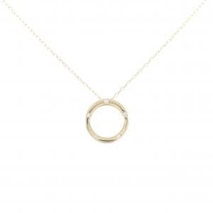 K10YG ダイヤモンド ネックレス 0.04CT