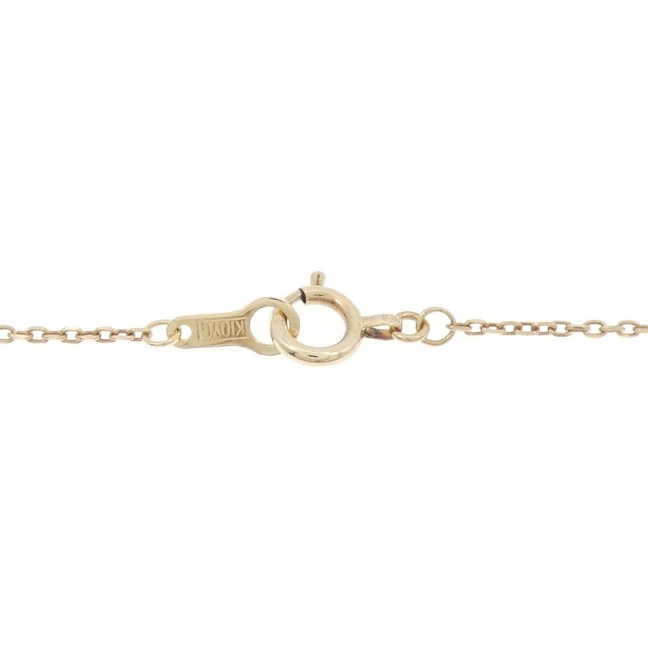 アガット ダイヤモンド ネックレス 0.02CT