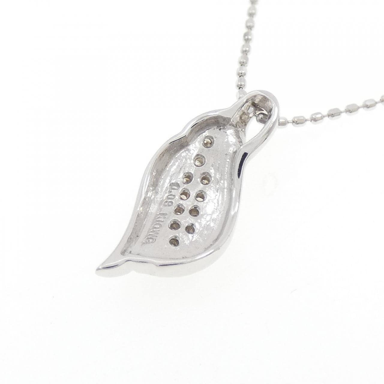 K10WG ダイヤモンド ネックレス 0.09CT
