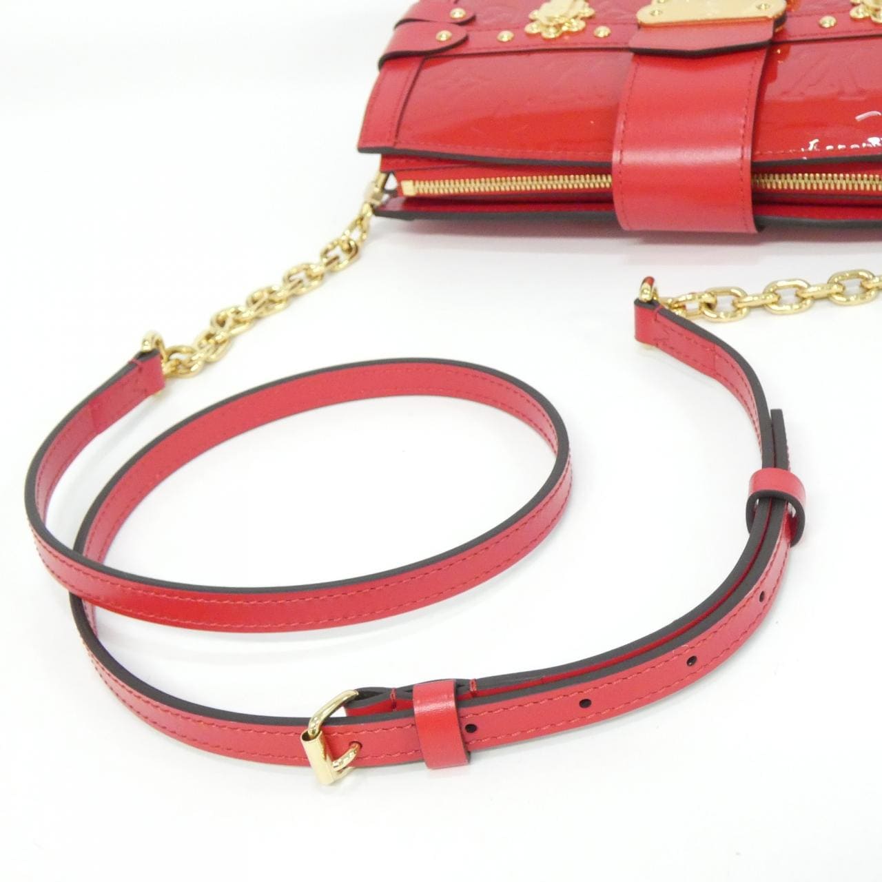 ルイヴィトン ヴェルニ トランク クラッチ ショルダーバッグ