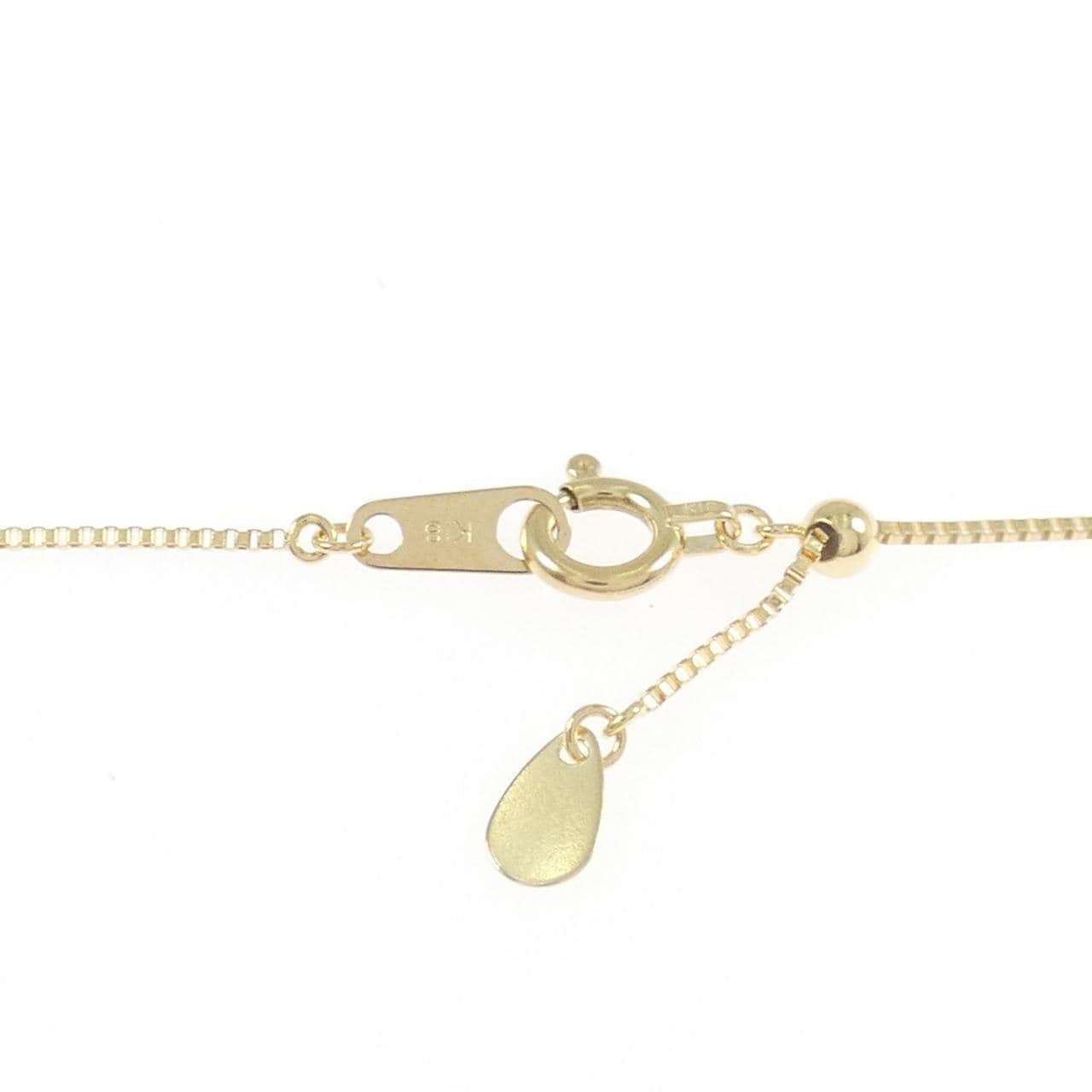 K18YG ダイヤモンド ネックレス 0.15CT