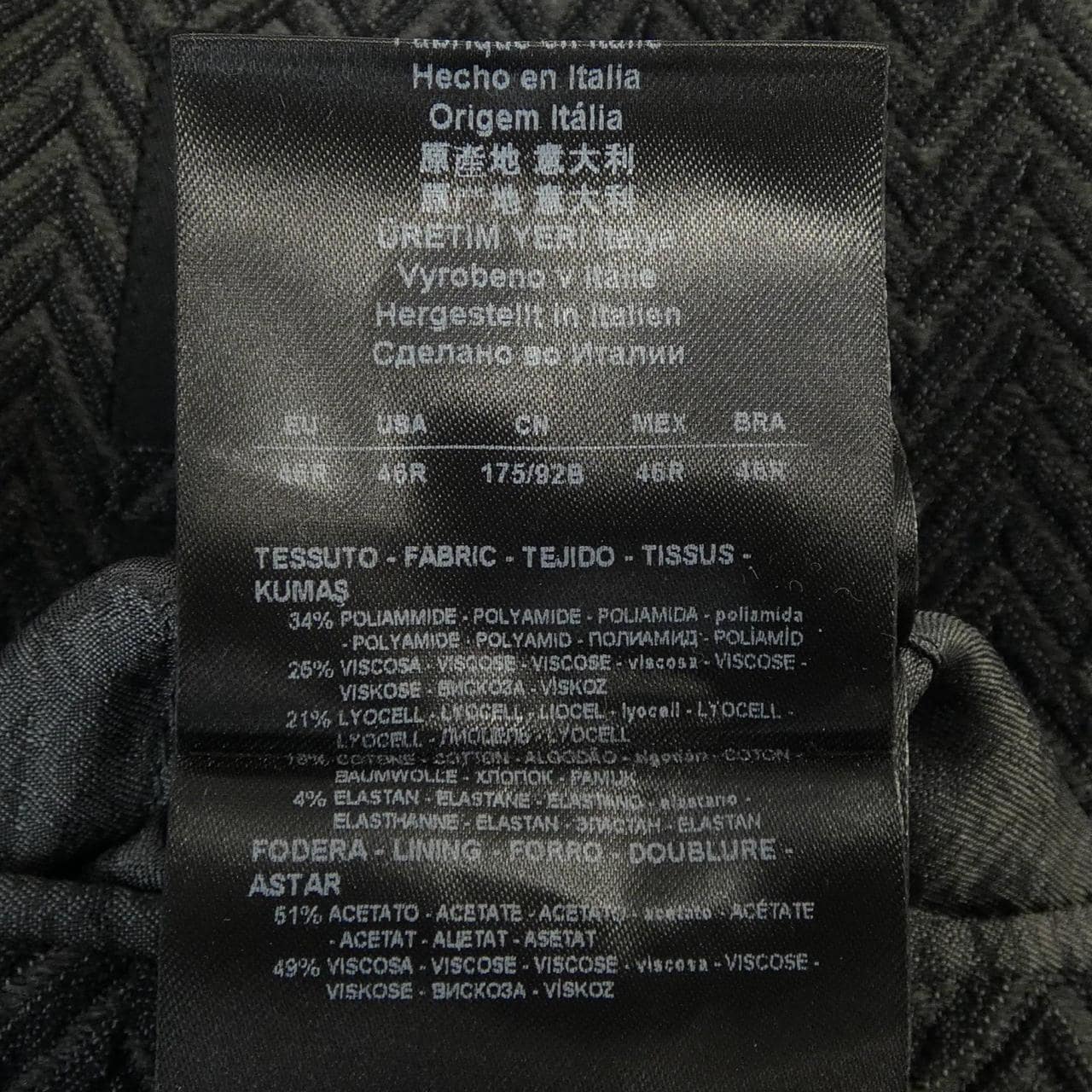 ジョルジオ アルマーニ GIORGIO ARMANI 8WGGG02B T02RX ジャケット