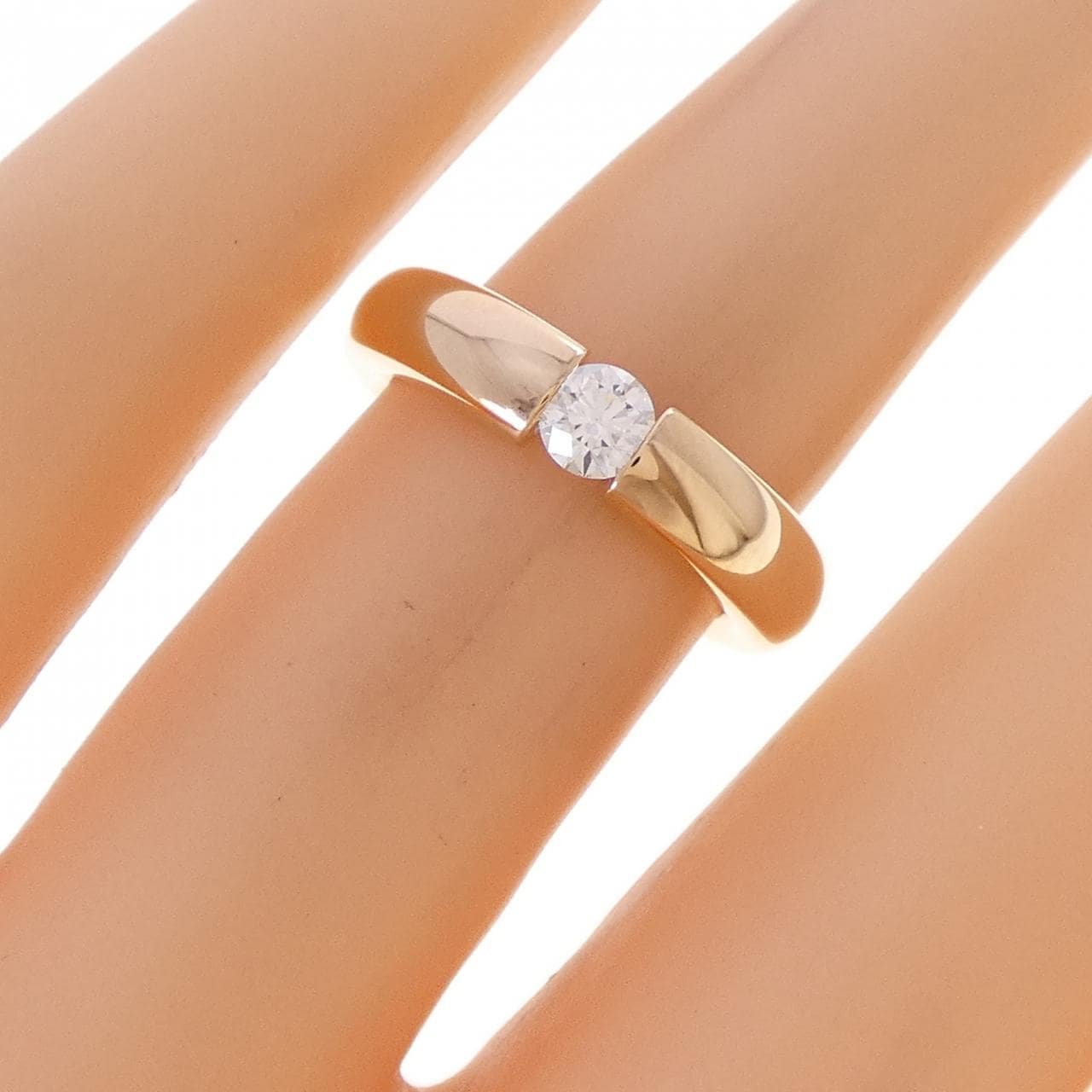 ニーシング ダイヤモンド リング 0.207CT