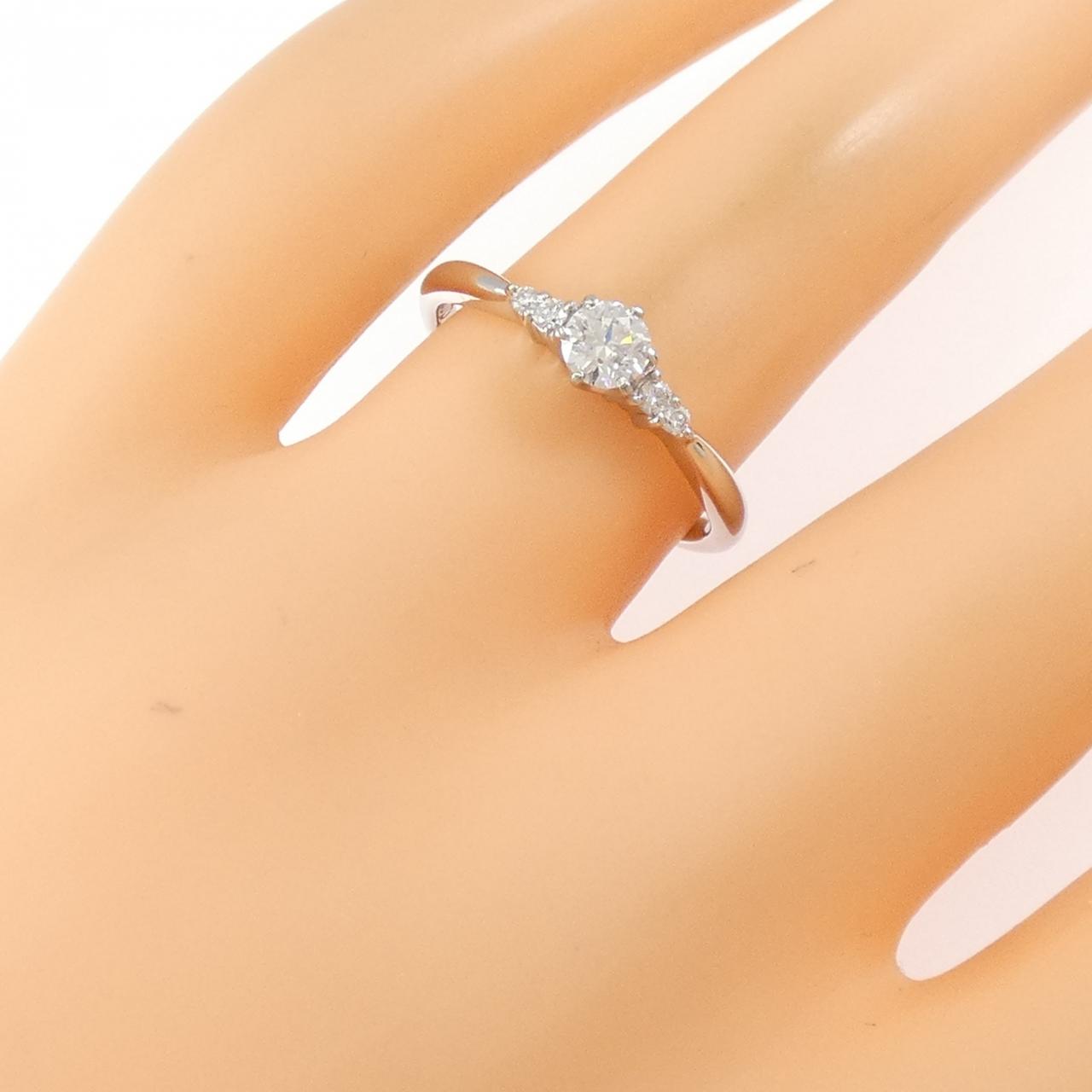 PT1000 ダイヤモンド リング 0.239CT E VS2 EXT H&C