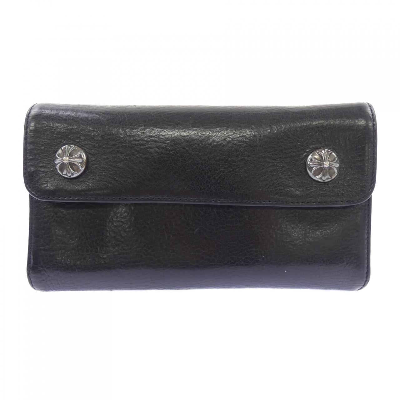 クロムハーツ CHROME HEARTS WAVE CROSS BTN　ウェーブ クロスボタン 2246 304 0501 0900 WALLET