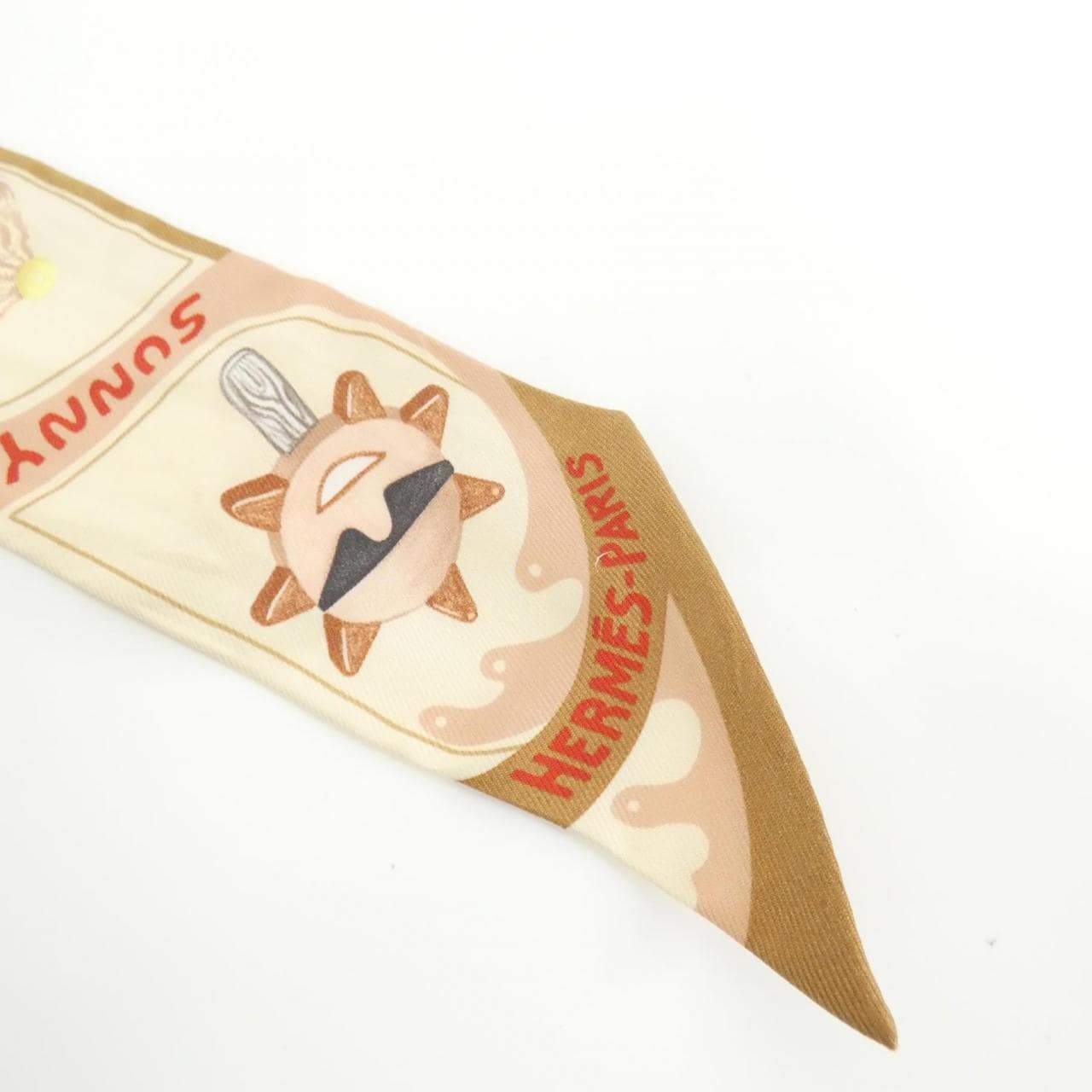 エルメス FUNNY ICE CREAM ツイリー 064109S スカーフ