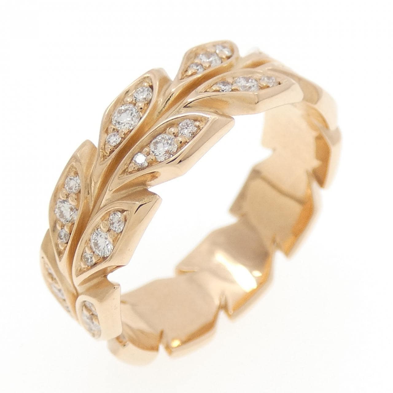 TIFFANY维多利亚藤蔓戒指 0.38 克拉