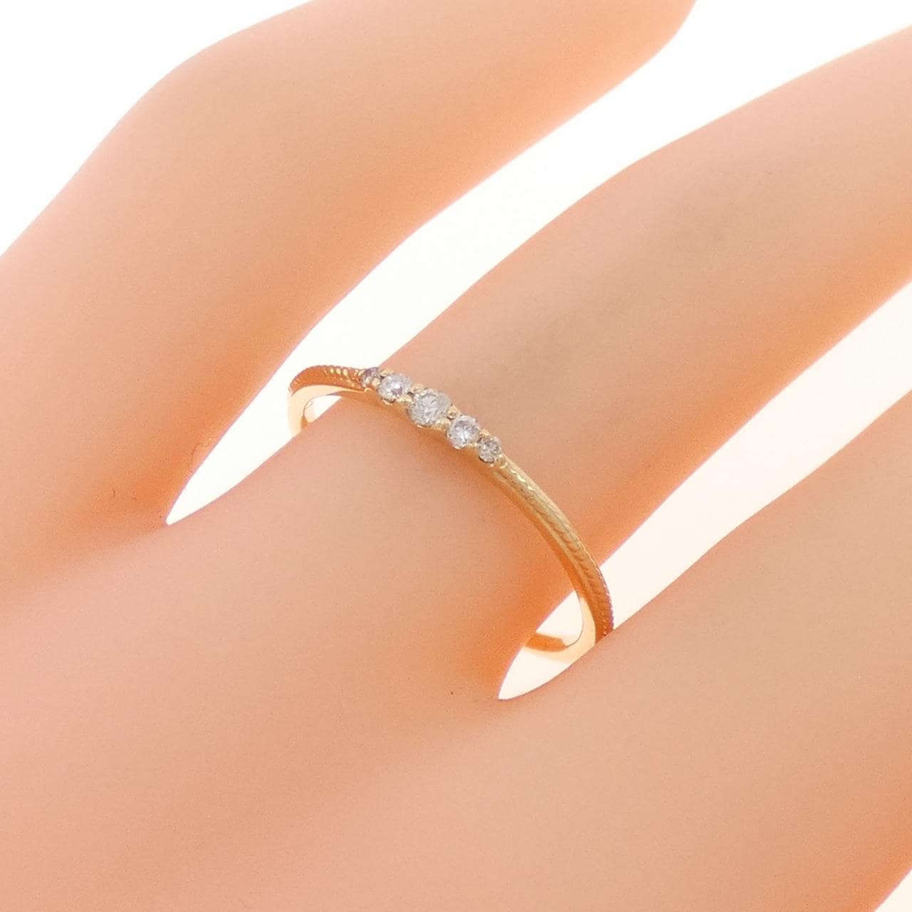 ノジェス ダイヤモンド リング 0.07CT