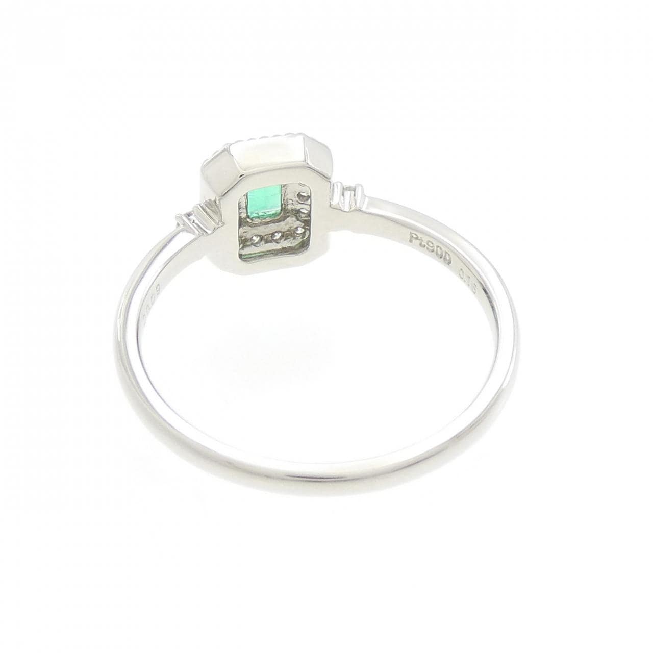 PT エメラルド リング 0.16CT