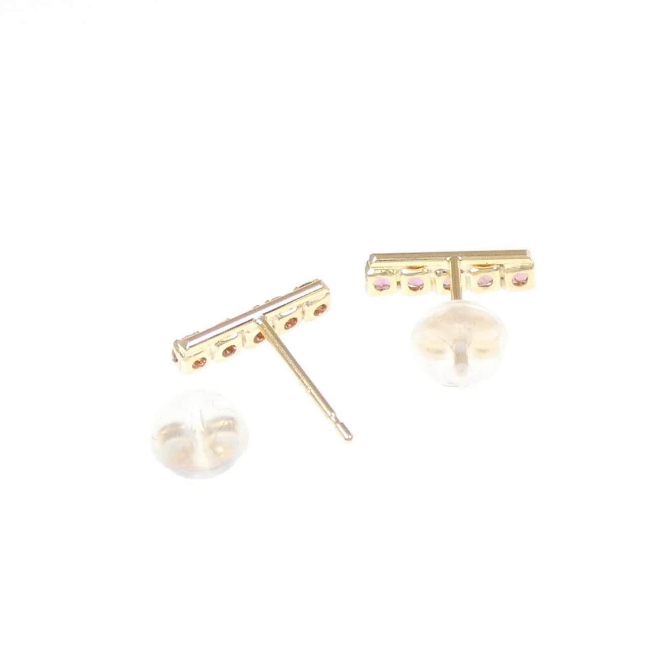【新品】K18YG トルマリン ピアス