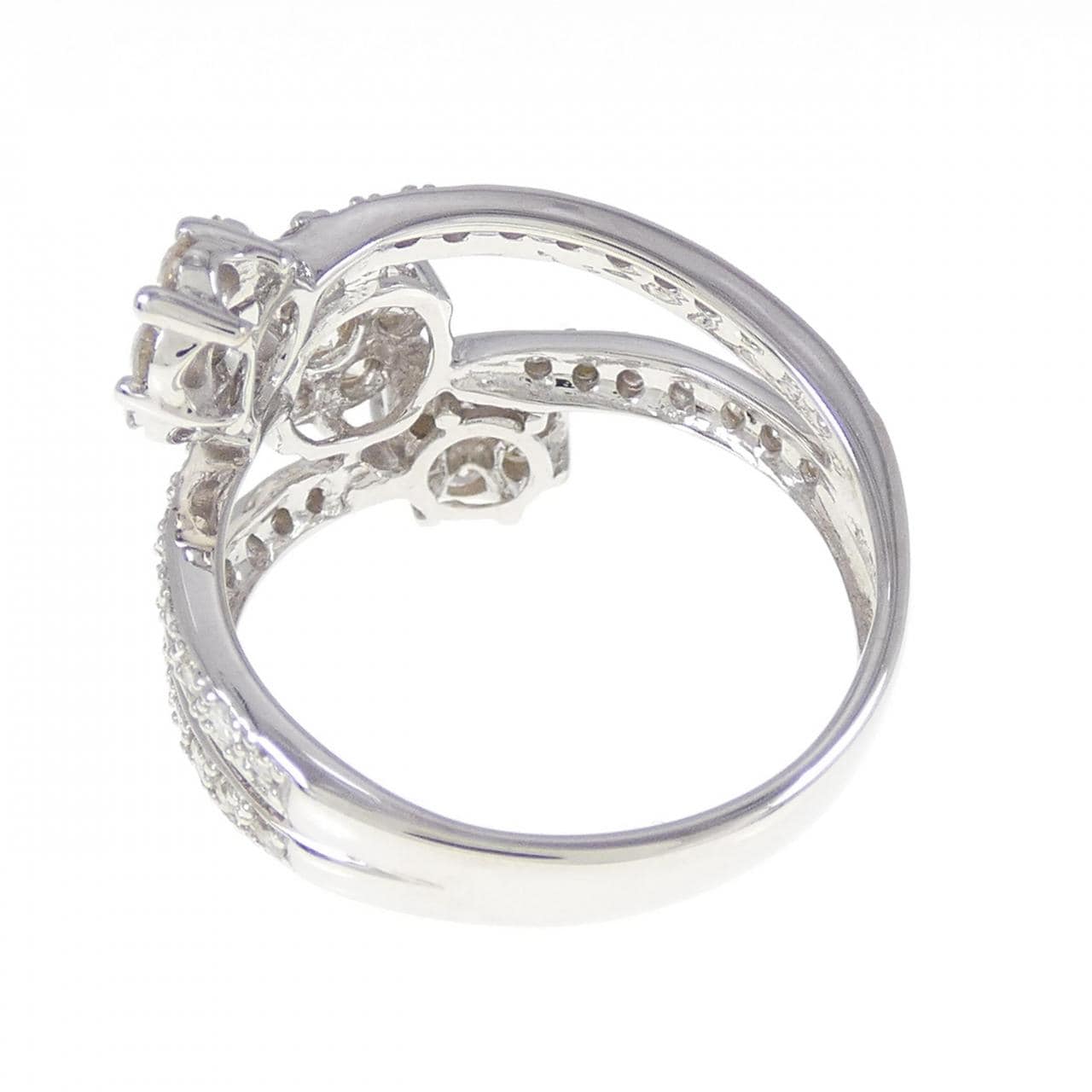 750WG ダイヤモンド リング 1.16CT