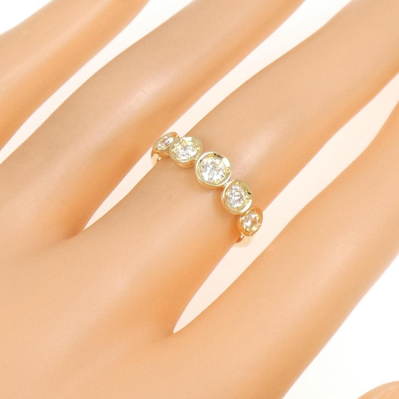 K18YG ダイヤモンド リング 0.50CT