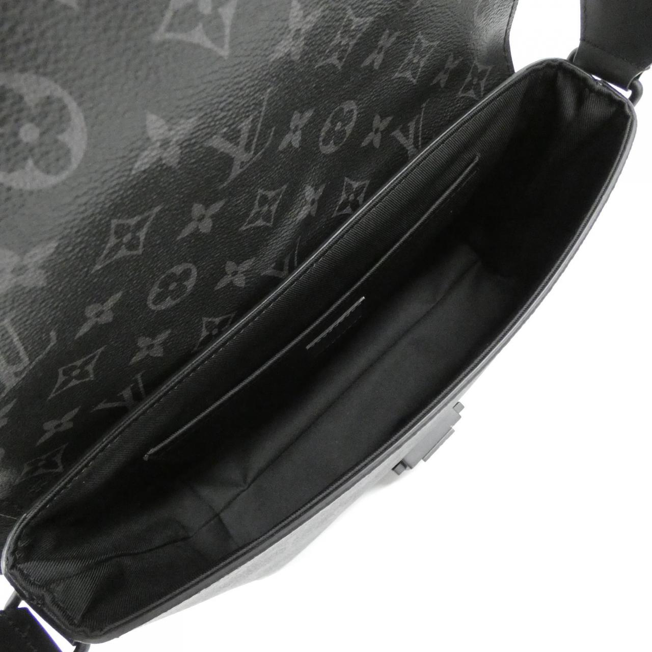 LOUIS VUITTON Monogram Eclipse S 斗篷郵差包 M46794 單肩包