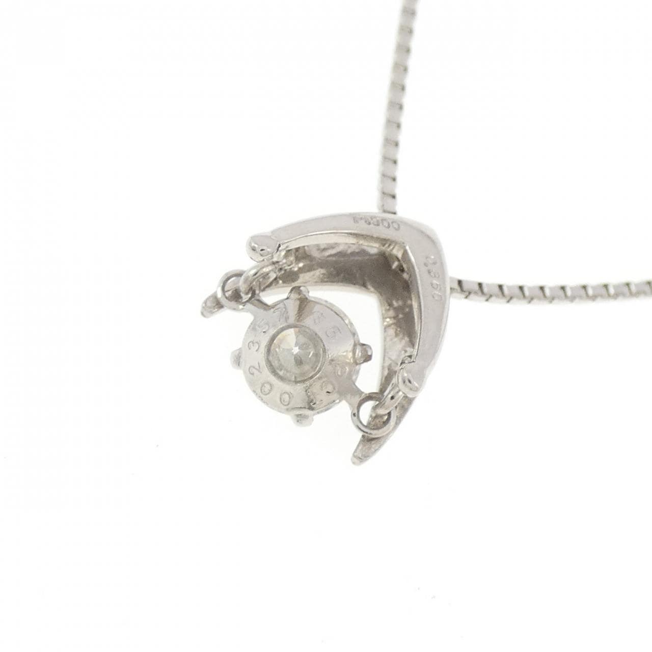 PT900/PT850 ダイヤモンド ネックレス 0.360CT