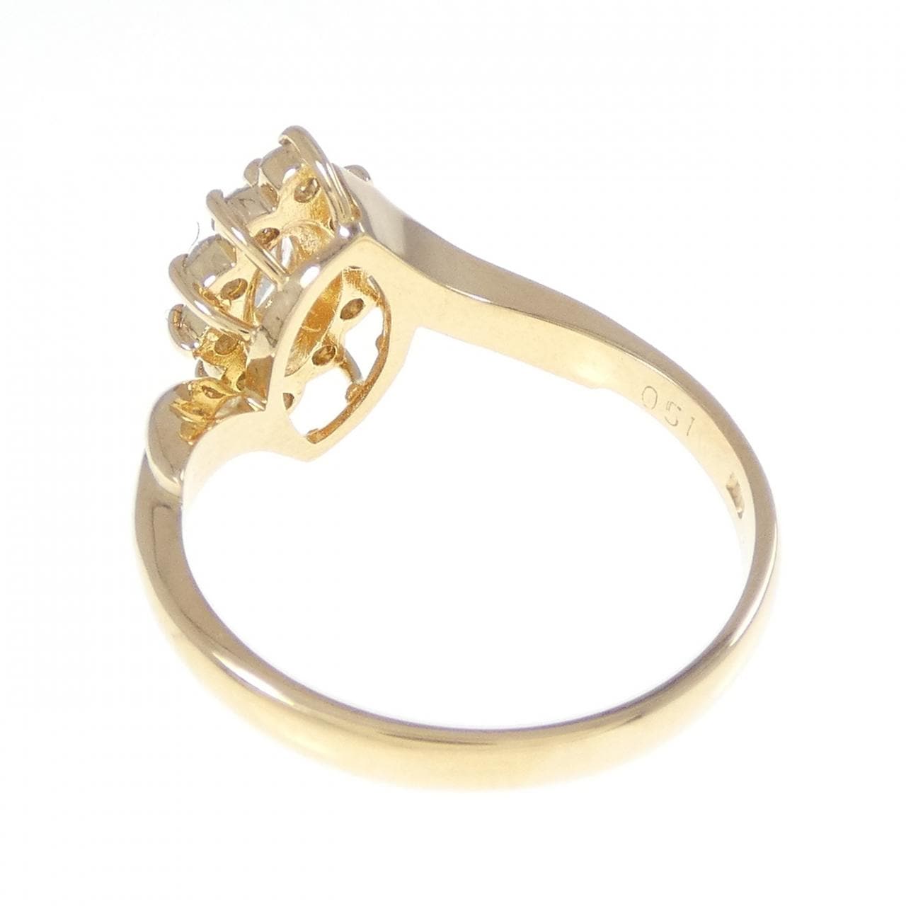 K18YG ダイヤモンド リング 0.51CT
