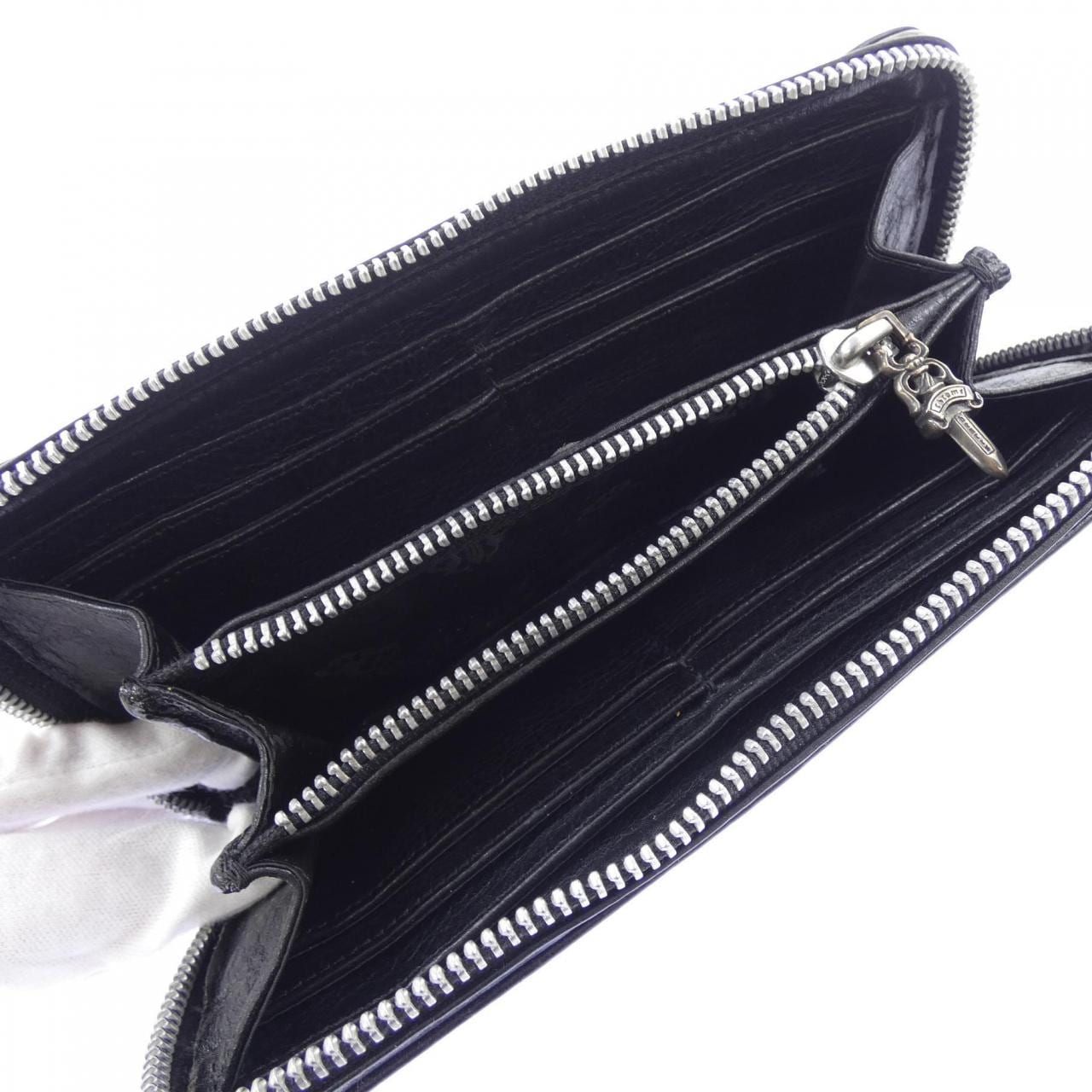 クロムハーツ CHROME HEARTS RC F ZP2 W/TRM FILI PL 2246 304 0632 0900 WALLET