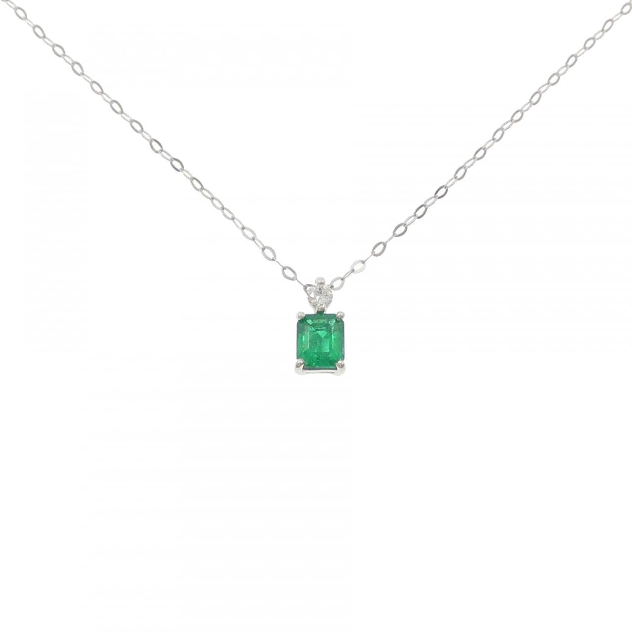 GSTB Emerald Necklace 0.35CT