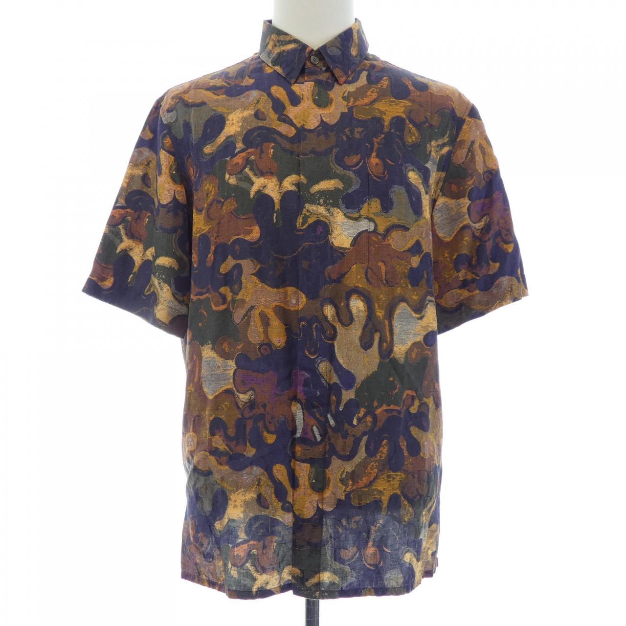 ディオール DIOR PETER DOIG　オブリーク OBLIQUE 033C508A5436 S／Sシャツ