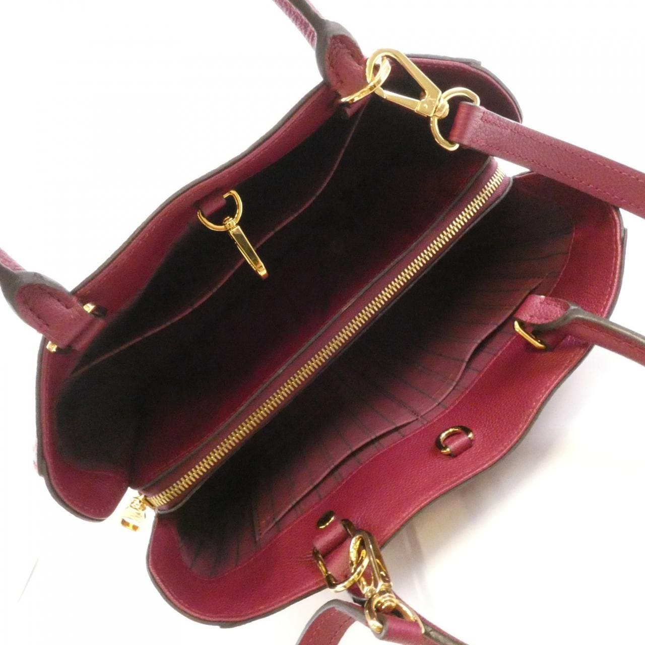 LOUIS VUITTON Monogram Empreinte Montaigne 中号包 M43258