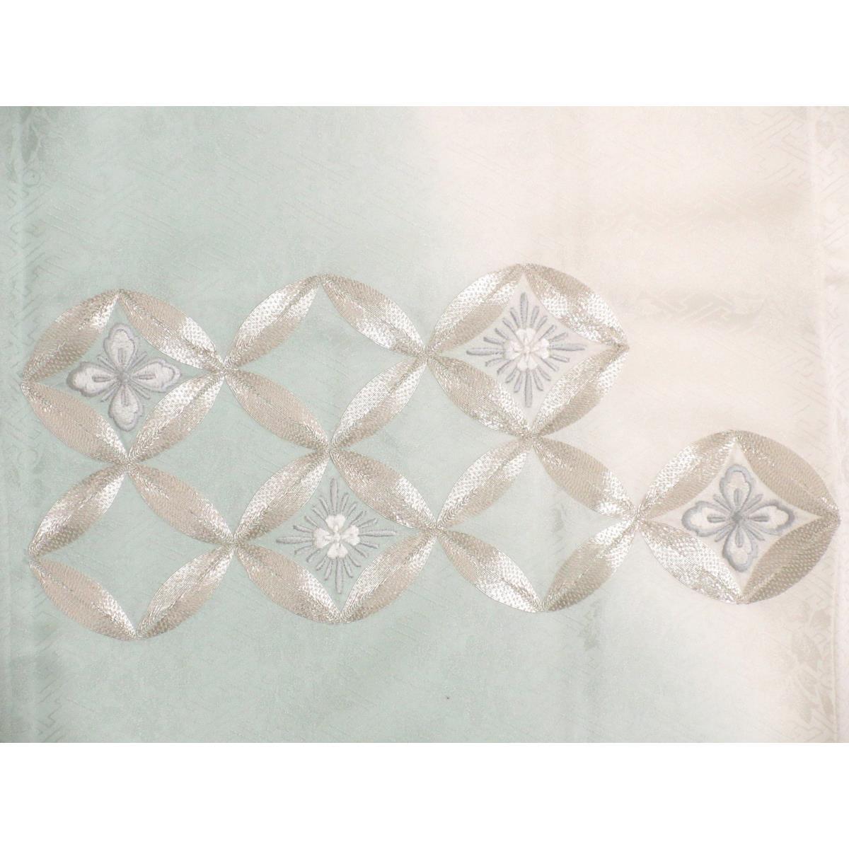 【未使用品】訪問着 刺繍加工 ボカシ染