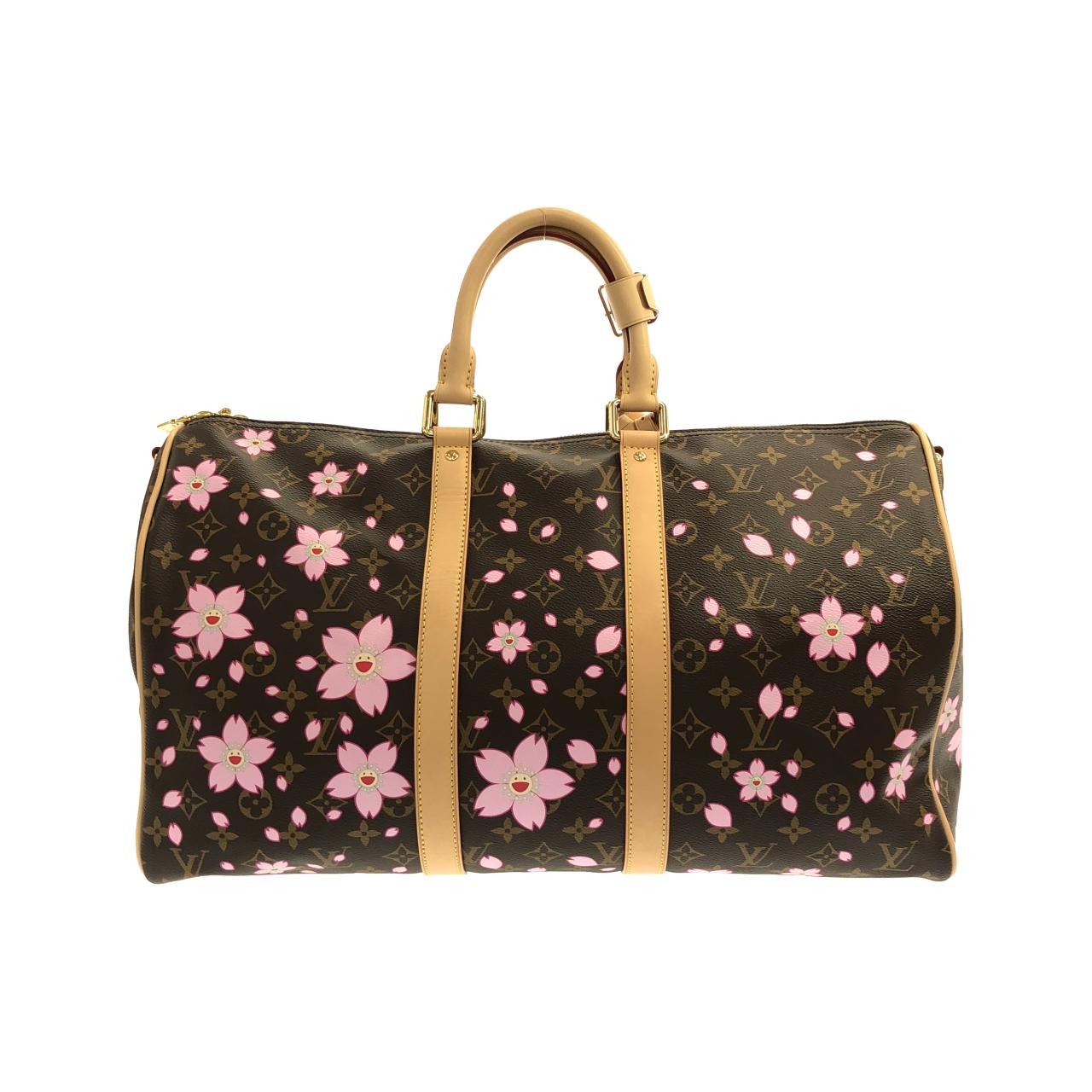 ルイヴィトン モノグラム チェリー ブロッサム(LV X TM) キーポルバンドリエール M13752 ボストンバッグ