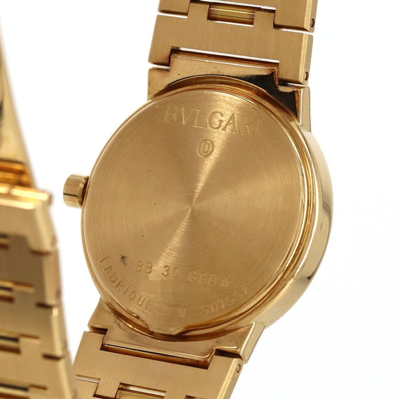【ノーメンテナンス特価】ブルガリ ブルガリブルガリ BB30GGD YG クォーツ