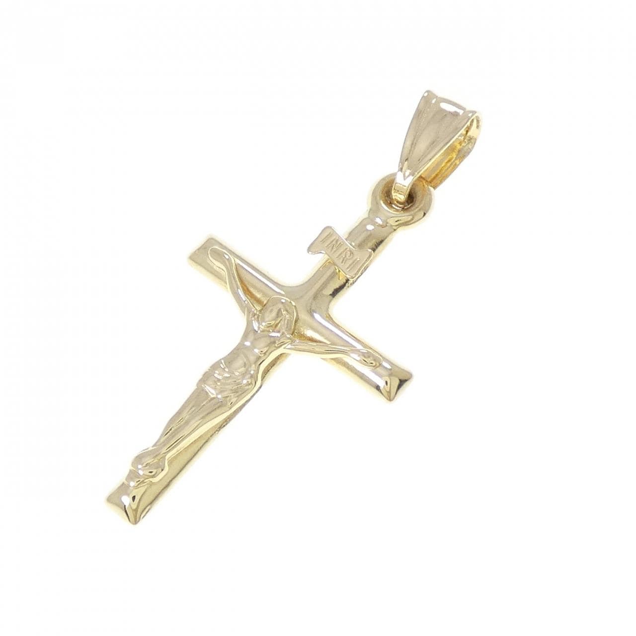 K18YG クロス ペンダント