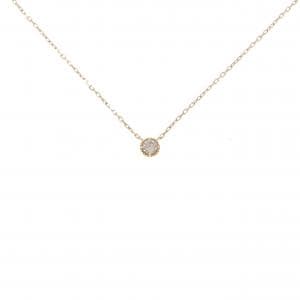 アガット ダイヤモンド ネックレス 0.07CT