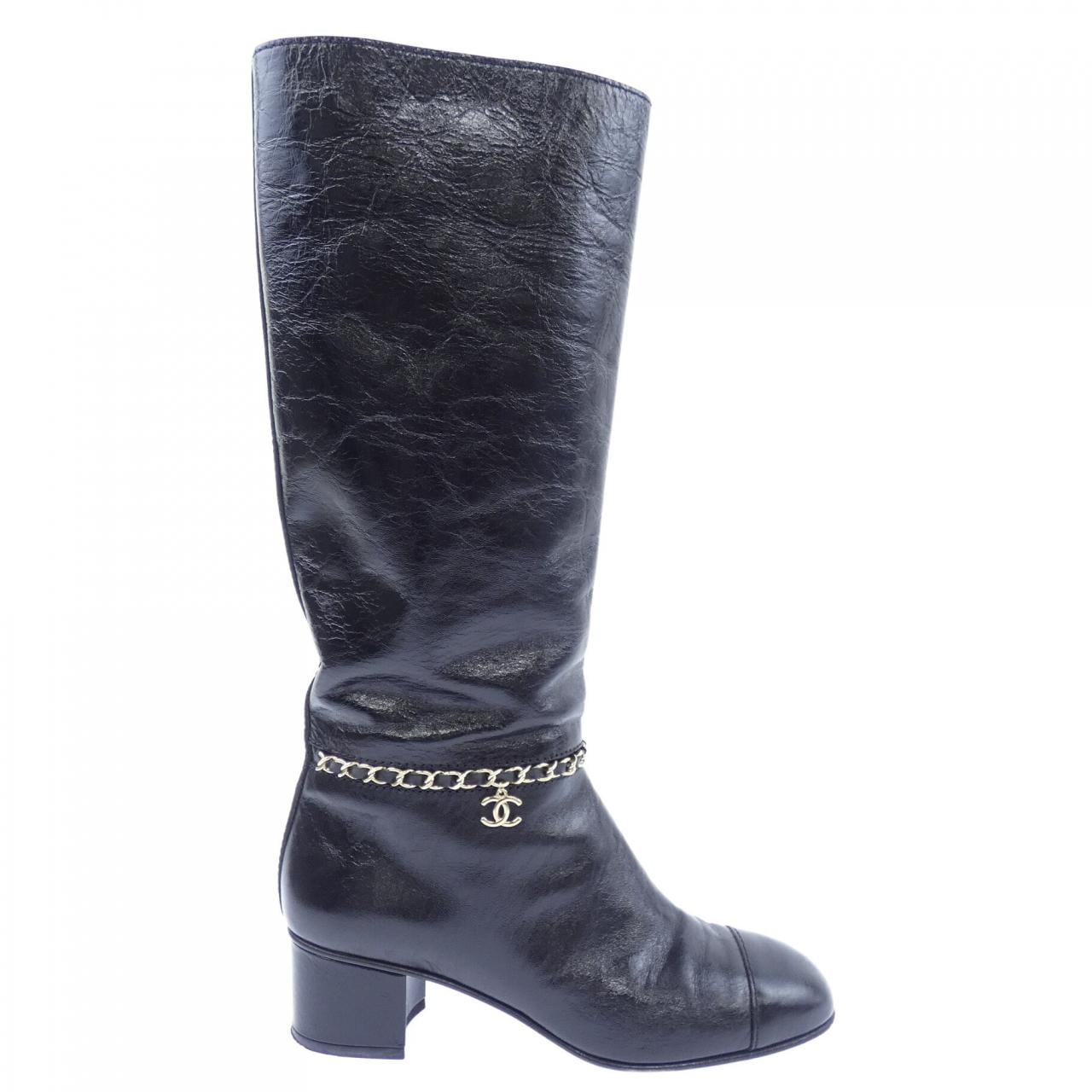 シャネル CHANEL HIGH BOOTS G35006X53109 ロングブーツ