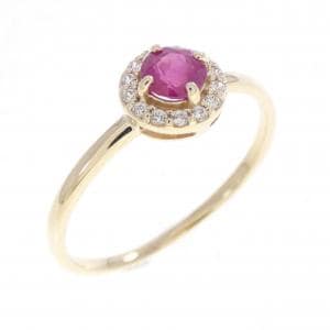 K10YG ルビー リング