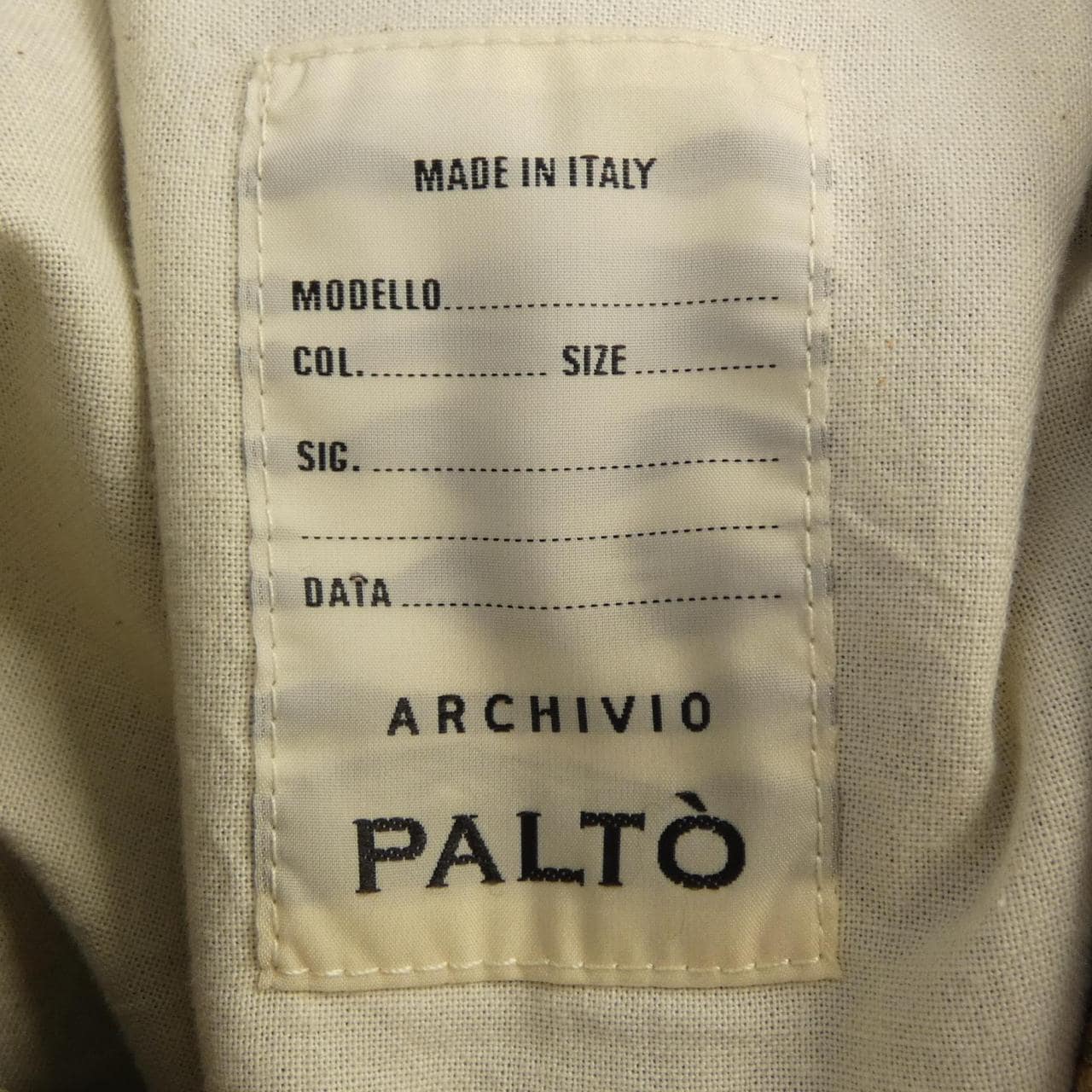 パルト PALTO コート